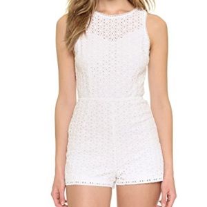BB Dakota White Romper
